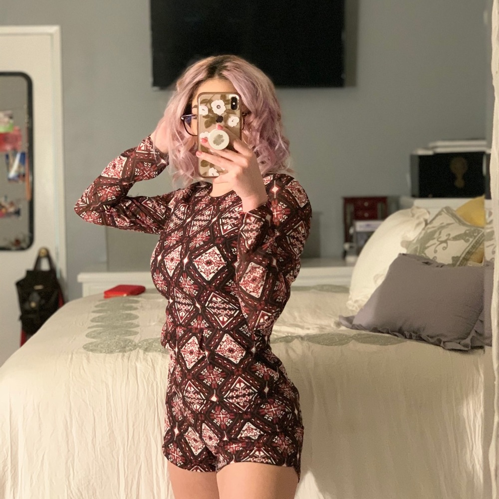 Woman’s Maroon romper H&M
